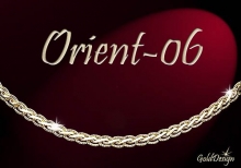 Orient 06 - náramek zlacený